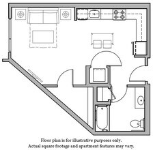 S2A Studio North N629 floor plan
